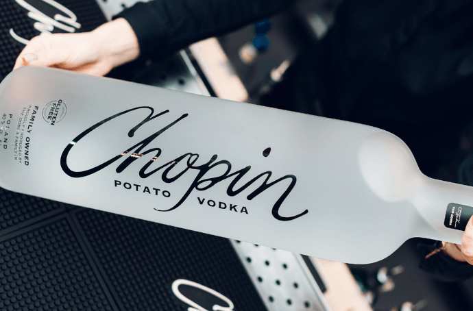 CHOPIN POTATO VODKA 6L PREMIUM POLISH VODKA IN AN IMPRESSIVE XXL FORMAT